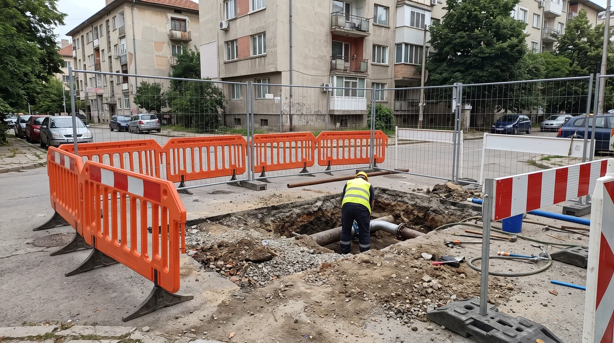 Ремонт спря водата в „Витоша“ и няколко южни зони на София