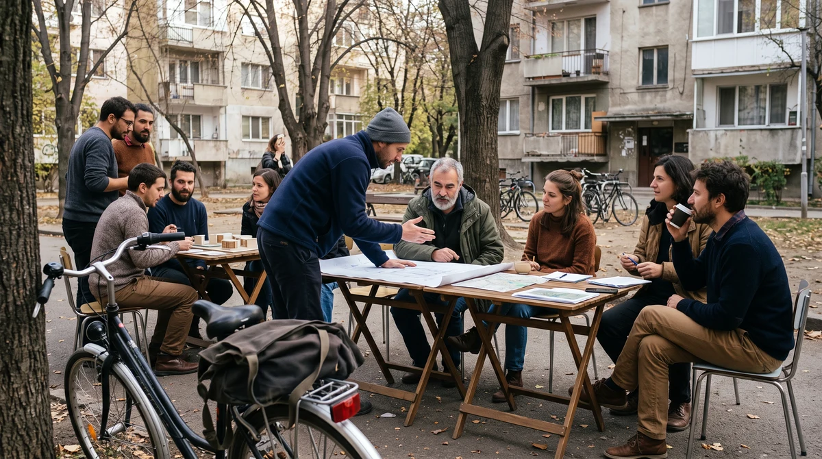 Жители на квартал „Изток“ обсъждат бъдещото обществено пространство около булевард „Самоков“